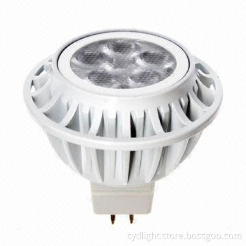 MR16 GU5.3 LED Bulb/12V Aluminum Spotlight, 7.8W/500lm/36° Angle/40W Replacement/Dimmable/80Ra